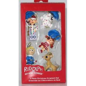    Rudolph and Friends Christmas Ornament Set of 6