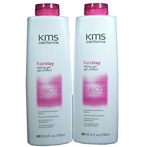 KMS California Hair Stay Styling Gel Cranberry Pepper Hold 25.3oz 