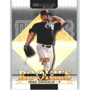  2002 Donruss Rookies #101 Mike Gonzalez RC   Pittsburgh 