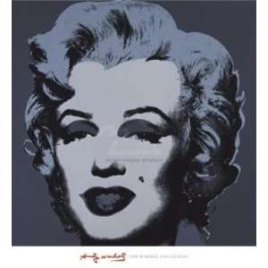  Marilyn Monroe (Marilyn), 1967 (Black) By Andy Warhol 