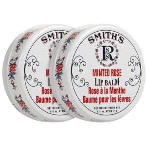  Rosebud Perfume Co. Lip Balm Minted Rose, 2 ct (Quantity 