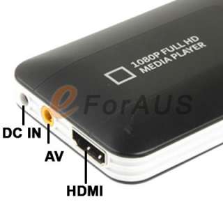   Full HD 1080P HDMI Multi Media HDD Player with SD/MMC/SDHC Card Reader