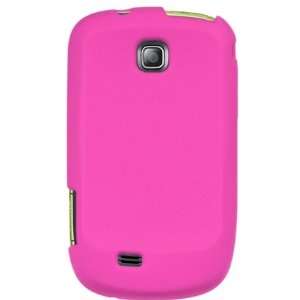  Hot Pink Gel Skin Protector Case for Samsung Galaxy Mini 
