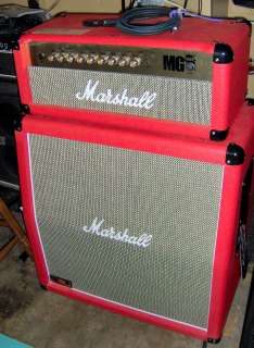   MG 100fx RED Amp Head & 4x12 Cabinet Amplifier mg 100 watt w/ Effects