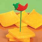 72 Mexican FIESTA CHILI PEPPER Food Picks Party Table Decorations 6 