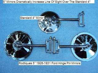 1930 1931 Ford Model A Mirrors New Big 5 Size See More  