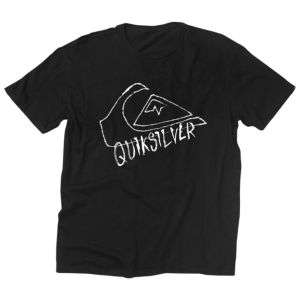Quiksilver Cliche Glow T Shirt   Big Kids   Surf   Clothing   Black