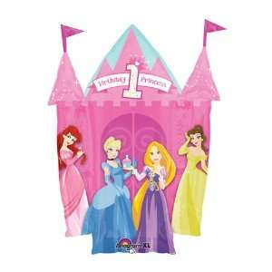   Birthday Princesses Castle Shaped Balloon Party Supplies: Toys & Games