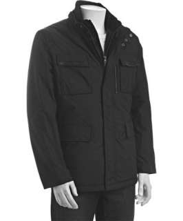 Cole Haan black water resistant insulated coat