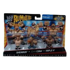   Exclusive Mini Figure 3Pack Sheamus, John Cena Triple H Toys & Games