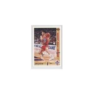  1991 92 Upper Deck #52   John Stockton AS Sports 