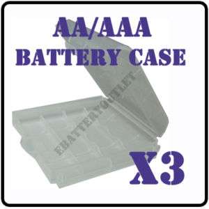 Hard Plastic Case Holder Storage Box AA AAA Battery  