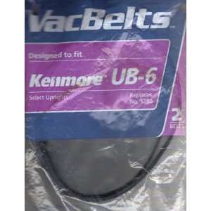    Kenmore Upright Vacuum Cleaner Belts   UB 6