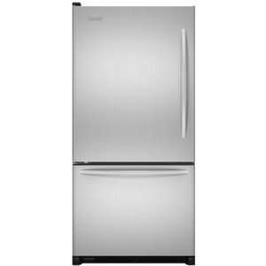 : KitchenAid 21.9 Cu. Ft. Stainless Steel Bottom Freezer Refrigerator 