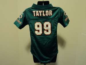Reebok NFL Miami Dolphins Jason Taylor Infant Football Creeper Jersey 
