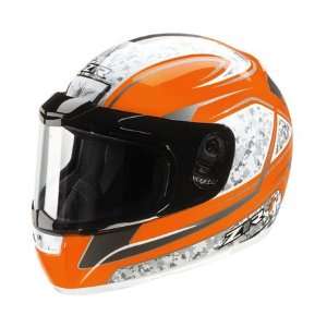    Z1R Phantom Sno Tron Snow Helmet XX Large  Orange Automotive