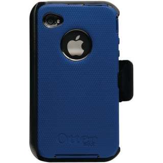 Otterbox Defender iPhone 4 4G Universal Case +Clip Blue Iphone 4 