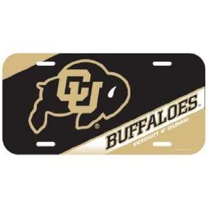  Colorado Buffaloes License Plate