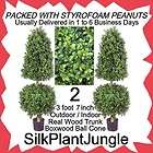 artificial in outdoor 43 boxwood ball cone topiary trees