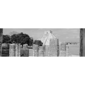   Pyramid, Chichen Itza, Yucatan, Mexico by Panoramic Images , 20x60