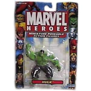  Marvel Heroes Miniature Poseable Hulk Action Figure Toys & Games