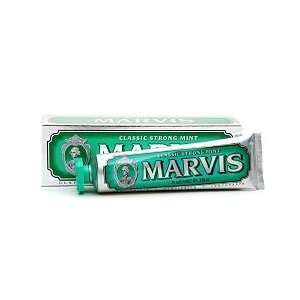 Marvis Toothpaste, Classic Strong Mint 3.86 oz (75 ml) (Qunatity of 3)