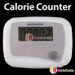 New LCD Pedometer Walk Run Walking Step Calorie Counter Calculator 