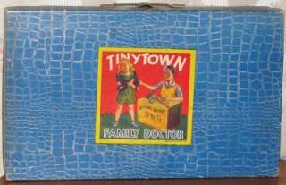   Childs Tiny Town Doctor Kit Toy Peerless Playthings All Original