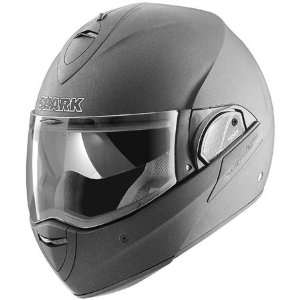  Shark Evoline Solid Helmet X Small  Silver: Automotive