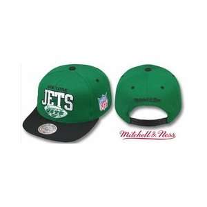  Mitchell and Ness NFL New York Jets Arch Green 2 Tone 