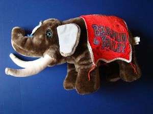   . Barnum & Bailey Circus Elephant Souvenir Large Stuffed Animal Toy