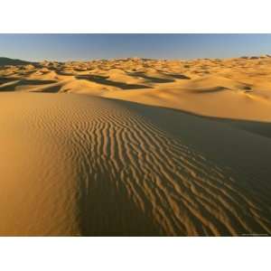 Dunes of the Erg Chebbi, Sahara Desert Near Merzouga, Morocco, North 