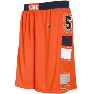 Nike Syracuse Orangemen Mens Replica Basketball Shorts Large:  