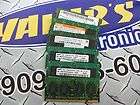 Lot of 6) 512MB PC2 4200 DDR2 Laptop Memory RAM