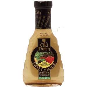 Old Dutch sweet sour dressing & marinade fat free cholesterol free ONE 