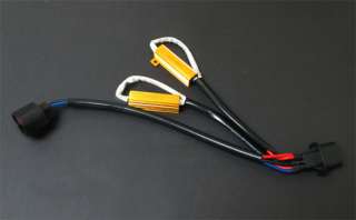   HID Conversion Kit Error Free Load Resistors Wiring Harness Adapters