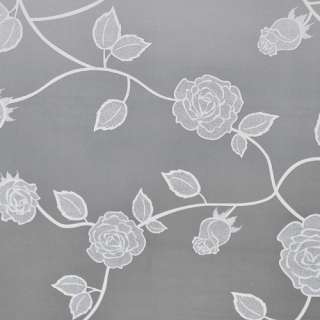   16 Privacy Decorative Frosted Glass Window Film Rose  
