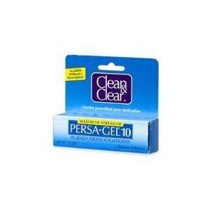  CLEAN & CLEAR MAX STRENGTH PERSA GEL 10 ACNE MEDICATION 