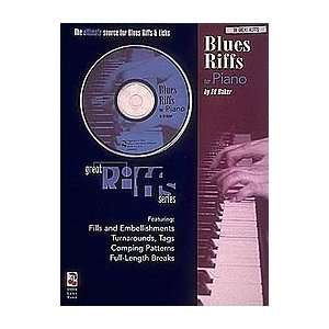  Blues Riffs For Piano   Book/CD Pack Musical Instruments
