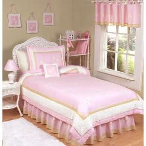  Pink Dragonfly Dreams 4 Piece Twin Bedding Set: Home 