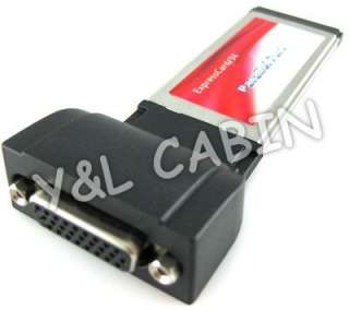 Printer Parallel to ExpressCard Express Card 34 Adapter  