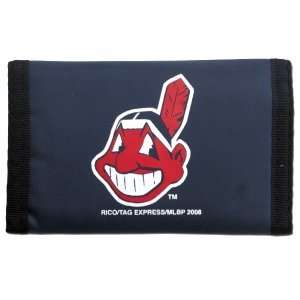  Cleveland Indians Nylon Trifold Wallet
