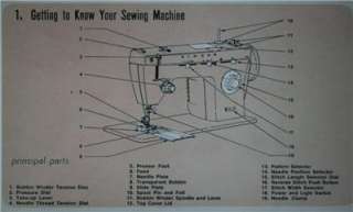 Singer 368 Fashion Mate Sewing Machine Instruction Manual On CD
