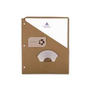  REBRPCHHCS5 Rebinder Pocket Folder, w/Holes, 18Pt, CD 