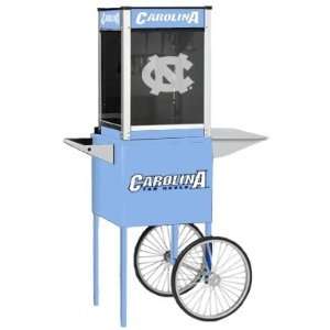   Carolina Tar Heels Popcorn Machine   with cart