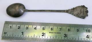 OLD SOLID SILVER SPOON FROM RAJASTHAN INDIA. MADE OF HIGH GRADE SILVER 