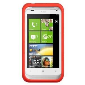 Red Premium 1 Pc Soft Silicone Rubber Gel Skin Case Cover + LCD Screen 