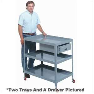  Mobile Tool Stand   3 Trays and Drawer 37 1/4 H x 20 W 