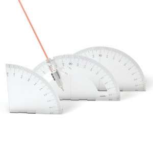  Forensics Source PRTC H Half Trajectory Protractor Sports 