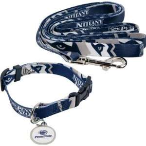  Penn State Nittany Lions Dog Collar & Leash Set Pet 